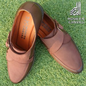 Mens Genuine Leather Premium Tassel Chocolate