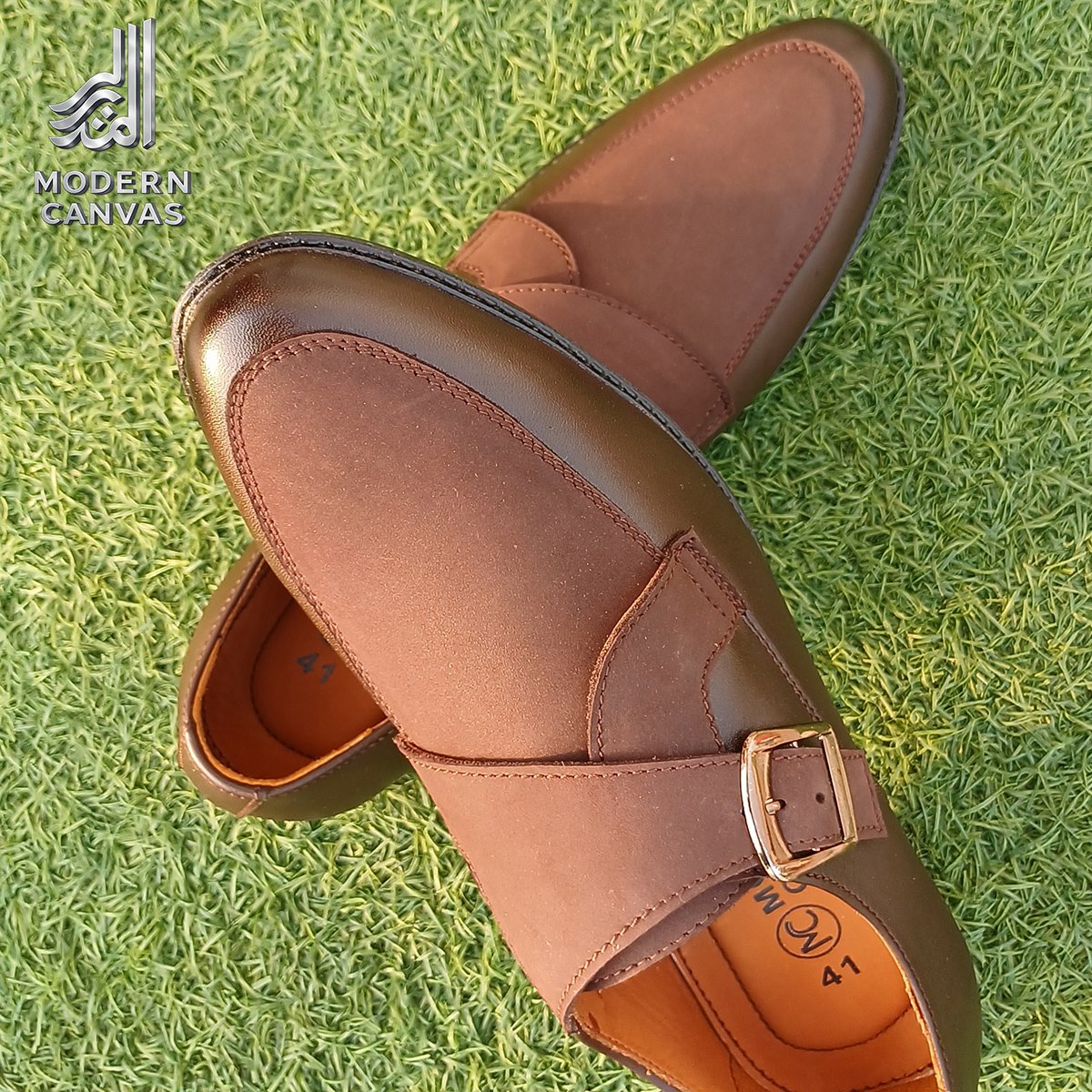 Mens Genuine Leather Premium Tassel Chocolate - Image 3