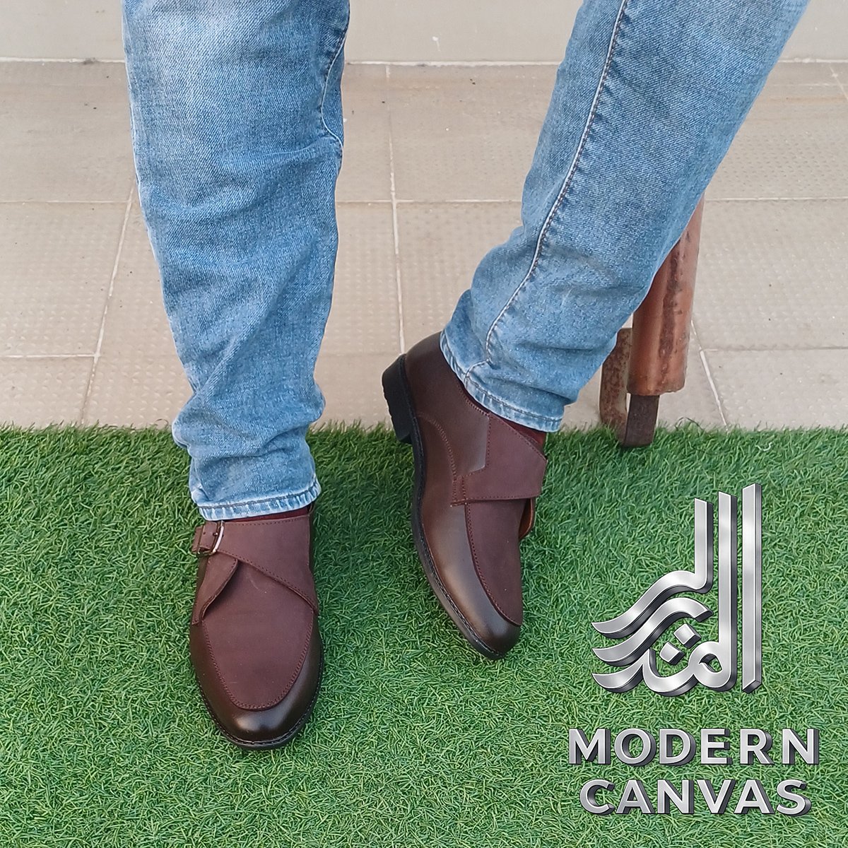 Mens Genuine Leather Premium Tassel Chocolate - Image 6