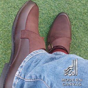 Alternative view of Mens Genuine Leather Premium Tassel Chocolate