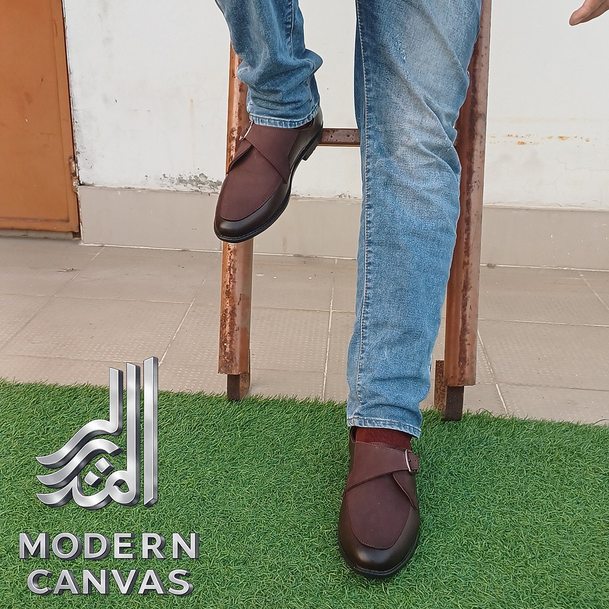 Mens Genuine Leather Premium Tassel Chocolate - Image 4